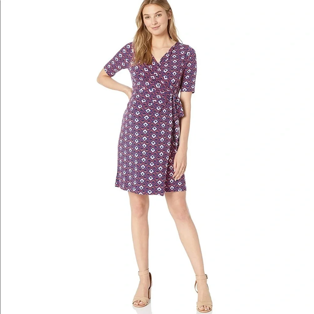 Motherhood Maternity Tie waist comfy stretch dress - Picture 3 of 6